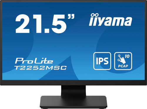 iiyama ProLite T2252MSC-B2AG pantalla para PC 54,6 cm (21.5") 1920 x 1080 Pixeles Full HD LCD Pantalla tÃ¡ctil Negro_0