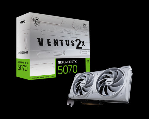 MSI GeForce RTX5070 VENTUS 2X OC White NVIDIA GeForce RTX 5070 12 GB GDDR7_0
