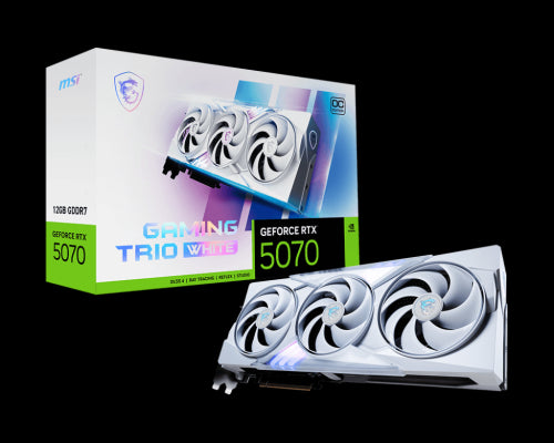 MSI GAMING GeForce RTX 5070 12G TRIO OC WHITE NVIDIA 12 GB GDDR7_0