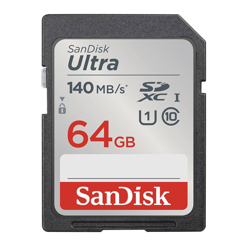 Memory card SANDISK ULTRA SDXC 64GB 140MB/s UHS-I Class 10 (SDSDUNB-064G-GN6IN)_0