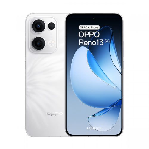 OPPO RENO13 5G/MTK DIMENSITY 8350 /256GB/12GB/6,6"/50MP/5.600MAH/80W WHITE_0