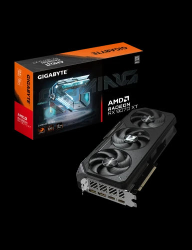 VGA GIGABYTE GV-R9070XTGAMING OC-16GD,AMD,RX9070XT,16GB,GDDR6,256BIT,2HDMI+2DP,WINDFORCE (3 VENTILADORES)_0
