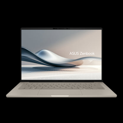 ASUS Zenbook A14 OLED UX3407QA-QD283W Copilot+ PC - Ordenador PortÃ¡til 14" WUXGA (Qualcomm Snapdragon X (X1-26-100), 32GB RAM, 1TB SSD, Adreno GPU, Windows 11 Home) Beige Zabriskie - Teclado QWERTY espaÃ±ol_0
