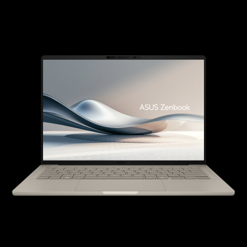 ASUS Zenbook A14 OLED UX3407QA-QD283W Copilot+ PC - Ordenador PortÃ¡til 14" WUXGA (Qualcomm Snapdragon X (X1-26-100), 32GB RAM, 1TB SSD, Adreno GPU, Windows 11 Home) Beige Zabriskie - Teclado QWERTY espaÃ±ol_0