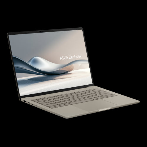 ASUS Zenbook A14 OLED UX3407QA-QD283W Copilot+ PC - Ordenador PortÃ¡til 14" WUXGA (Qualcomm Snapdragon X (X1-26-100), 32GB RAM, 1TB SSD, Adreno GPU, Windows 11 Home) Beige Zabriskie - Teclado QWERTY espaÃ±ol_3
