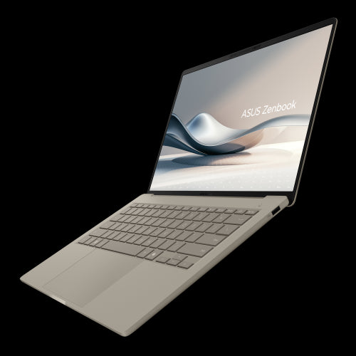 ASUS Zenbook A14 OLED UX3407QA-QD283W Copilot+ PC - Ordenador PortÃ¡til 14" WUXGA (Qualcomm Snapdragon X (X1-26-100), 32GB RAM, 1TB SSD, Adreno GPU, Windows 11 Home) Beige Zabriskie - Teclado QWERTY espaÃ±ol_8