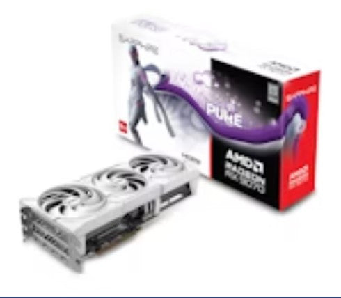 VGA SAPPHIRE PURE RX 9070 GAMING OC,AMD,RX9070,16GB,GDDR6,256BIT,2HDMI+2DP (3 VENTILADORES)_0