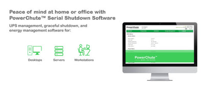 UPS APC / Preto / 500VA / 8 Tomadas Schuko / PROMO_4