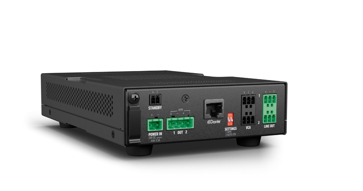 LD SYSTEMS SOUND SERIE TICA (LDAMP205D) DANTE- ENABLED AMPLIFIER 2X50 W 4 OHM_2