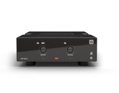LD SYSTEMS SOUND SERIE TICA (LDAMP205D) DANTE- ENABLED AMPLIFIER 2X50 W 4 OHM_3