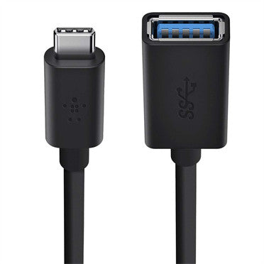 Adaptador USB 3.0 Belkin / USB-C para USB-A / Preto / 0745883692378_3