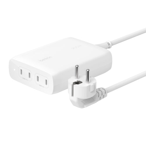 Carregador Belkin / Branco / 200W / 4-Port USB-C / WCH015VFWH_0