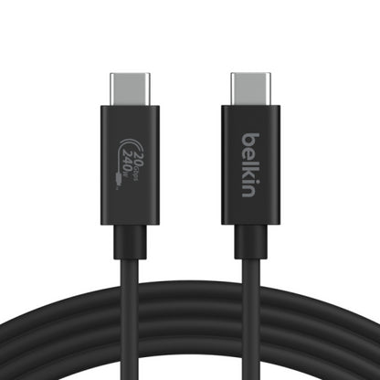 Cabo USB4 Belkin / USB-C/USB-C 2m 240W 20Gbit/s / Preto / INZ004BT2MBK_0