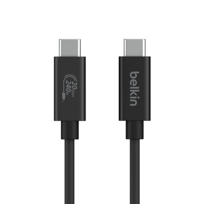 Cabo USB4 Belkin / USB-C/USB-C 2m 240W 20Gbit/s / Preto / INZ004BT2MBK_3