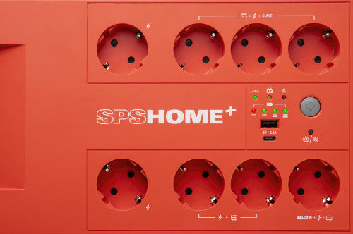 Salicru SPS 1000 HOME+ sistema de alimentación ininterrumpida (UPS) Línea interactiva 0,65 kVA 360 W 8 salidas AC_3