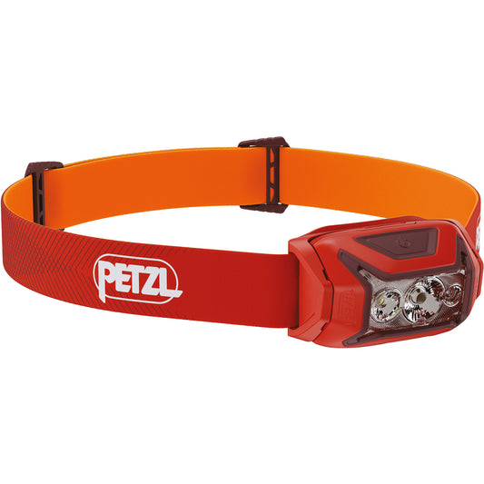Petzl ACTIK 450 lm Lanterna Frontal LED Vermelha