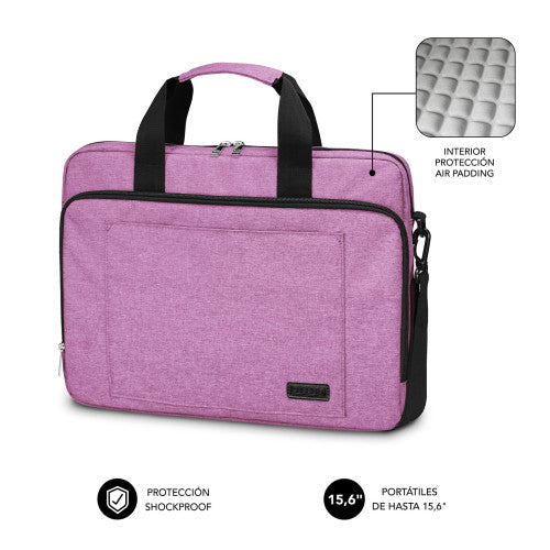 Mochila Subblim Air Padding Laptop Bag para Portátiles hasta 15.6"/ Rosa_2