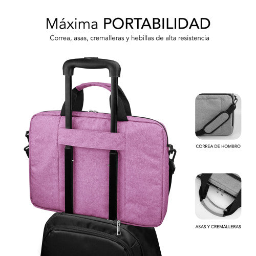 Mochila Subblim Air Padding Laptop Bag para Portátiles hasta 15.6"/ Rosa_5