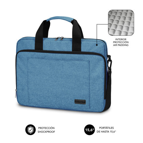 Mochila Subblim Air Padding Laptop Bag para Portátiles hasta 15.6"/ Azul_2