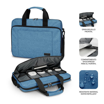 Mochila Subblim Air Padding Laptop Bag para Portátiles hasta 15.6"/ Azul_3