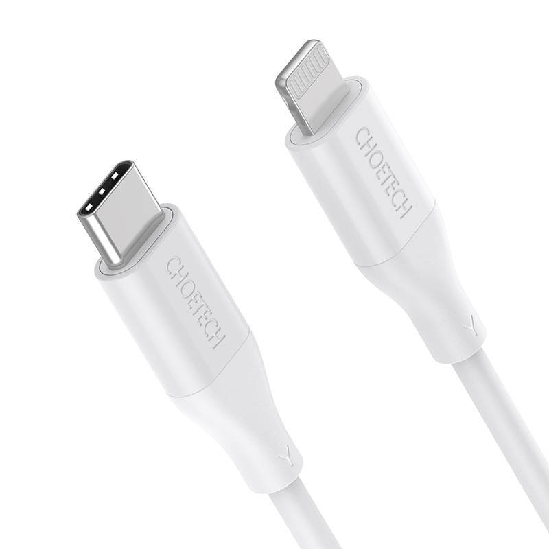 Choetech IP0040 USB-C / Lightning MFi PD 30W 1.2m cable - white_7