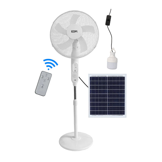 Ventoinha solar com pÃ© 25w edm_0