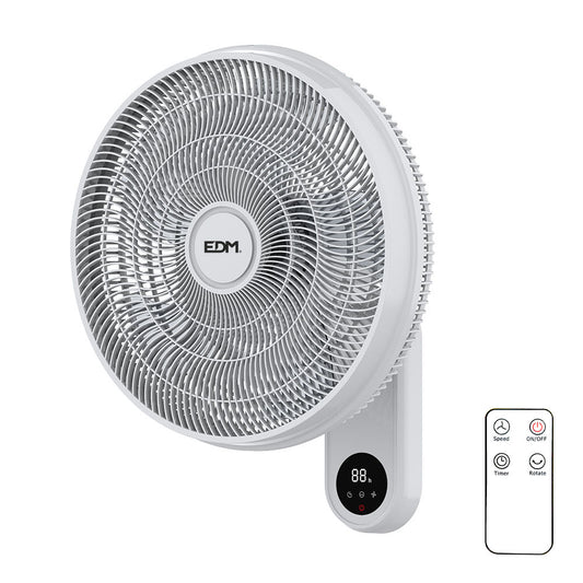 Ventoinha de parede 55w 40cm com comando edm_0