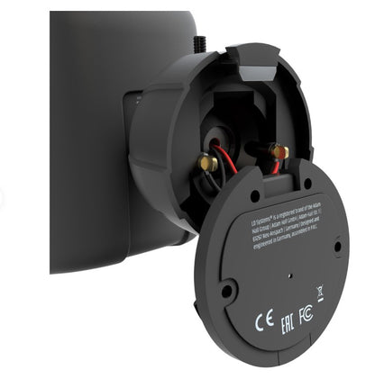 LD SYSTEMS INTEGRATION SERIE DQOR (LDDQOR3B) 3" TWO-WAY PASSIVE INDOOR/OUTDOOR INSTALLATION LOUDSPEAKER 8 OHM, BLACK (PAIR) WARRANTY 5 YEARS (PU3)_1