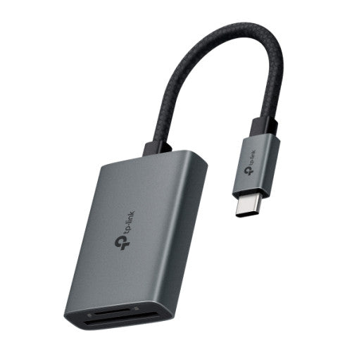 TP-Link UA430C lector de tarjeta USB 3.2 Gen 1 (3.1 Gen 1) Type-C Gris_0