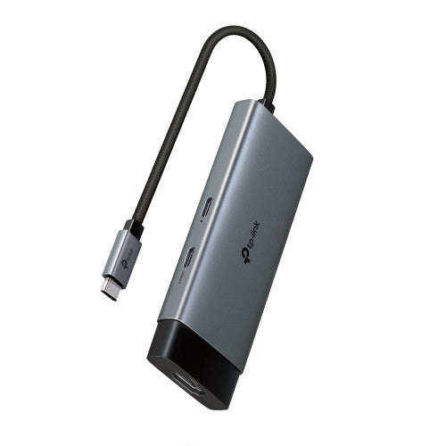 TP-Link UH5020C hub de interfaz USB Tipo C 5000 Mbit/s Gris_0