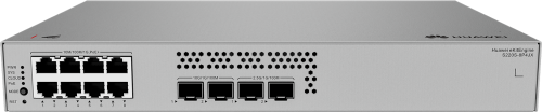 HUAWEI eKit S220S Series S220S-8P4JX Gestionado L2 Gigabit Ethernet (10/100/1000) EnergÃ­a sobre Ethernet (PoE) 1U Gris_1