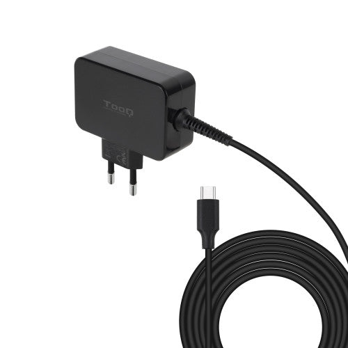 Cargador de Portátil GaN TooQ TQLC-USBCGAN45PD USB Tipo-C/ 45W/ Automático/ Voltaje 5-20V_0