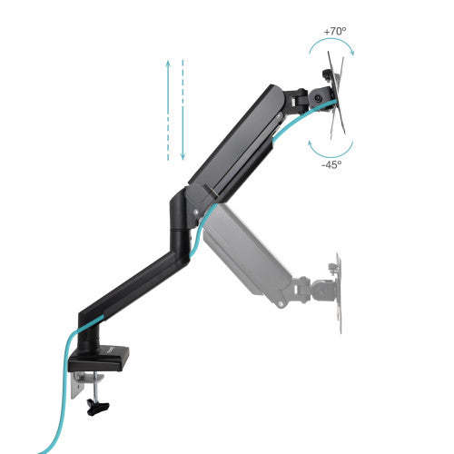 TooQ DB1334TNR-B soporte para monitor 86,4 cm (34") Escritorio Negro_2