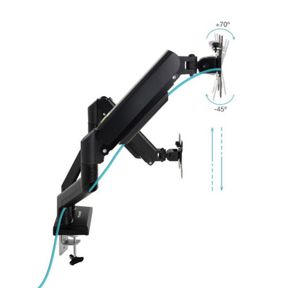 TooQ DB1434TNR-B soporte para monitor 86,4 cm (34") Escritorio Negro_1