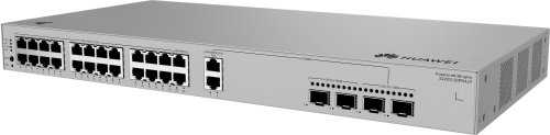 HUAWEI eKit S220S Series S220S-26PN4JX Gestionado L2 Gigabit Ethernet (10/100/1000) EnergÃ­a sobre Ethernet (PoE) 1U Gris_0