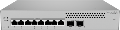 HUAWEI DATA COMMUNICATION,S220S 8T2J,S220S 8T2J,S220S 8T2J 8 10 100 1000BASE T PORTS, 2 2.5GE SFP PORTS, BUILT IN AC POWER, FANLESS_1