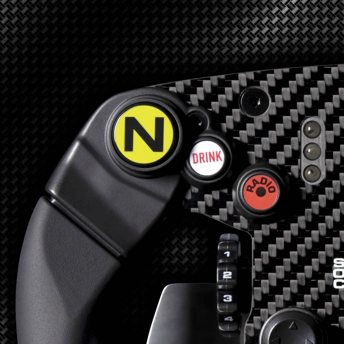 Formula Wheel Add-On Ferrari SF1000 Edition / Thrustmaster / Preto