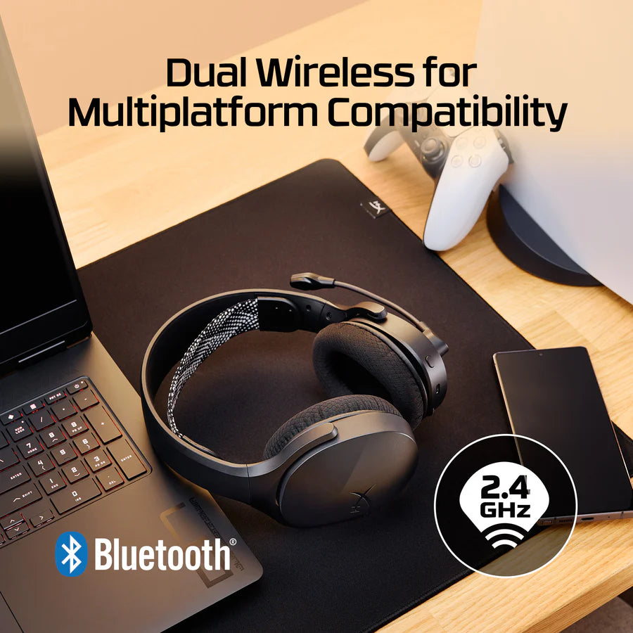 HyperX Cloud Jet- Wireless Gaming Headset (Nero) (AJ0T1AA)_2