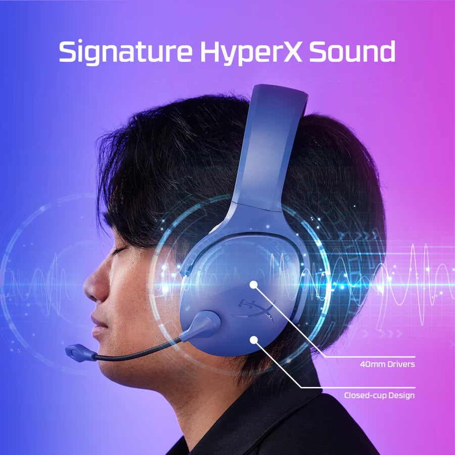 HyperX Cloud Jet- Wireless Gaming Headset (Nero) (AJ0T1AA)_3