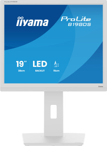 iiyama ProLite B1980S-W1 pantalla para PC 48,3 cm (19") 1280 x 1024 Pixeles SVGA LED Blanco_12