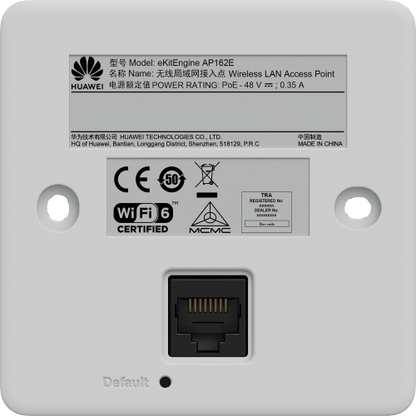 HUAWEI eKit AP162E 2975 Mbit/s Blanco EnergÃ­a sobre Ethernet (PoE)_3