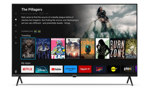 TELEVISOR SHARP 43"43GK4245E TIVO TV, 4K ULTRA HD, SMART TV, ACTIVE MOTION 400, NEGRO_1