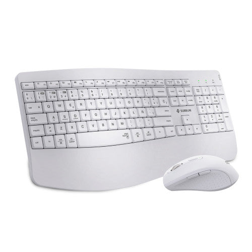 Teclado y Ratón Inalámbrico Subblim Combo Dual Office Prowave/ Blanco_10