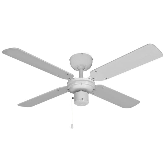 Ventoinha de teto modelo baltico. cor branco potÃªncia: 50w lÃ¢minas: Ã¸102cm edm_0