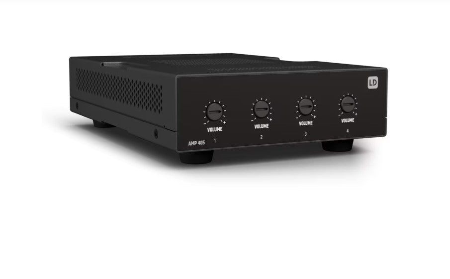 LD SYSTEMS INTEGRATION SERIE TICA (LDAMP405) 4-CHANNEL MINI INSTALLATION POWER AMPLIFIER 4 Ã 50 W 4 OHM WARRANTY 5 YEARS (PU6)_1