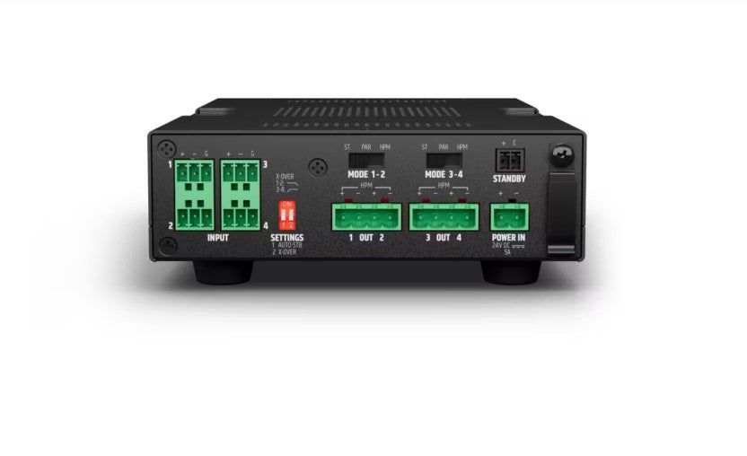 LD SYSTEMS INTEGRATION SERIE TICA (LDAMP405) 4-CHANNEL MINI INSTALLATION POWER AMPLIFIER 4 Ã 50 W 4 OHM WARRANTY 5 YEARS (PU6)_3