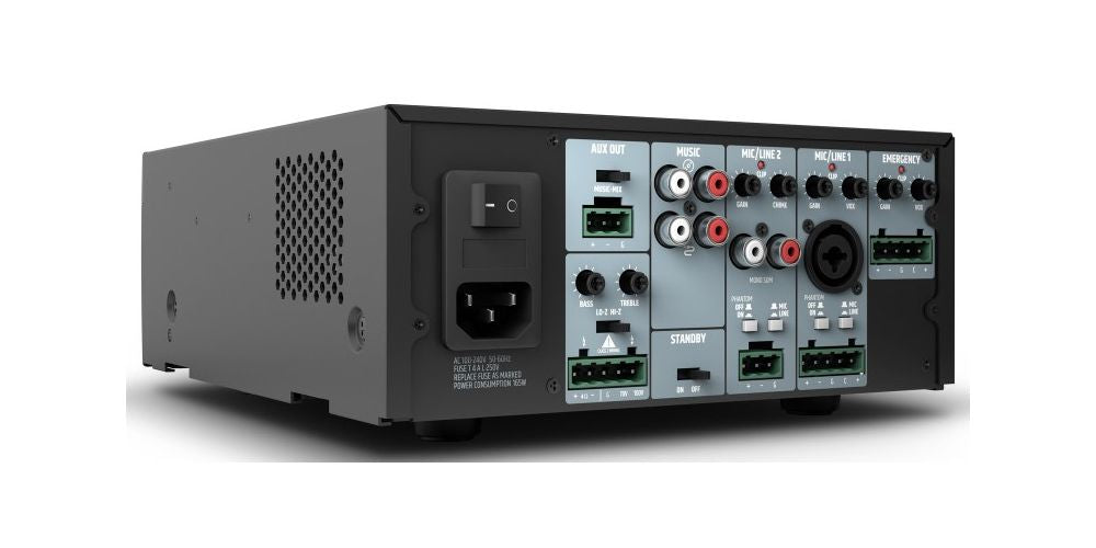 LD SYSTEMS INTEGRATION SERIE IMA (LDIMA240) INSTALLATION MIXING AMPLIFIER 240W 4 OHMS /100V/70V WARRANTY 5 YEARS (PU6)_2