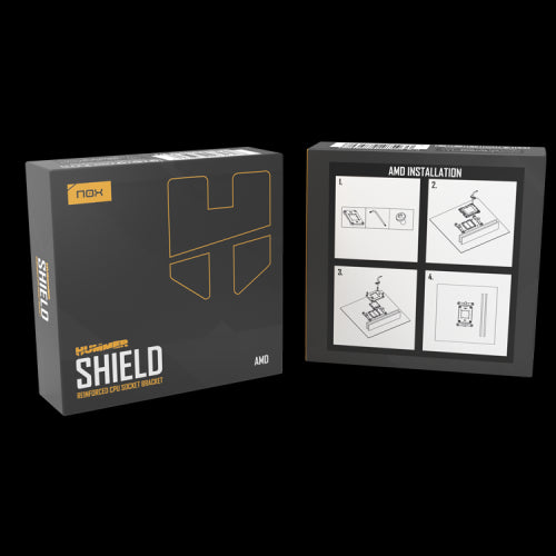 Soporte Zócalo CPU Reforzado Nox HUMMER SHIELD AMD/ Compatible con AM4 y AM5_5