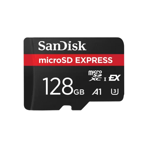 SanDisk Express MicroSD 128GB A1 UHS-I e UHS-II 100MB/s for Switch2_1