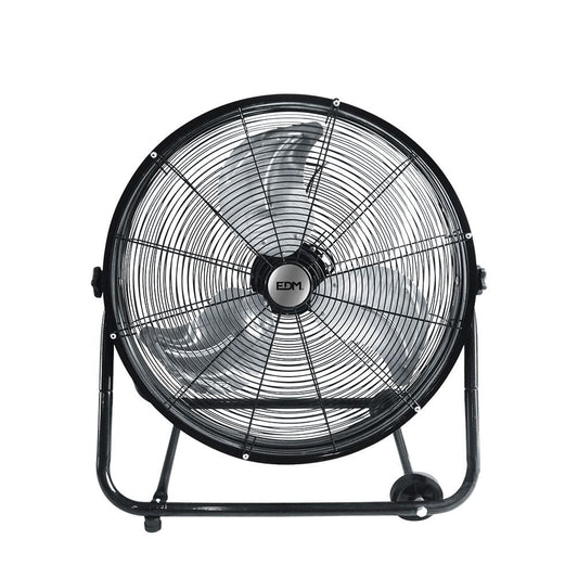 Ventoinha industrial de chÃ£o, com rodas. cor preto. potÃªncia: 180w pÃ¡s: Ã¸60x70cm edm_0